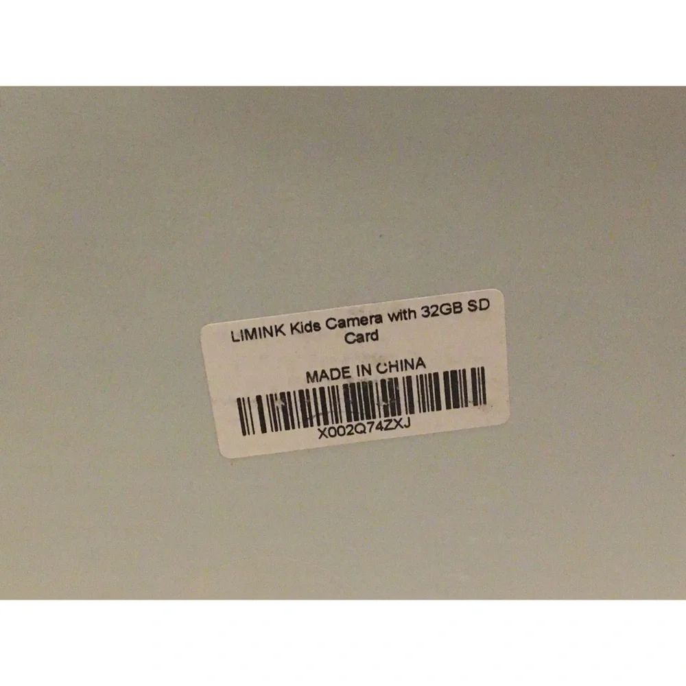 Limink kids camera 12.1MP with 32GB microSD card